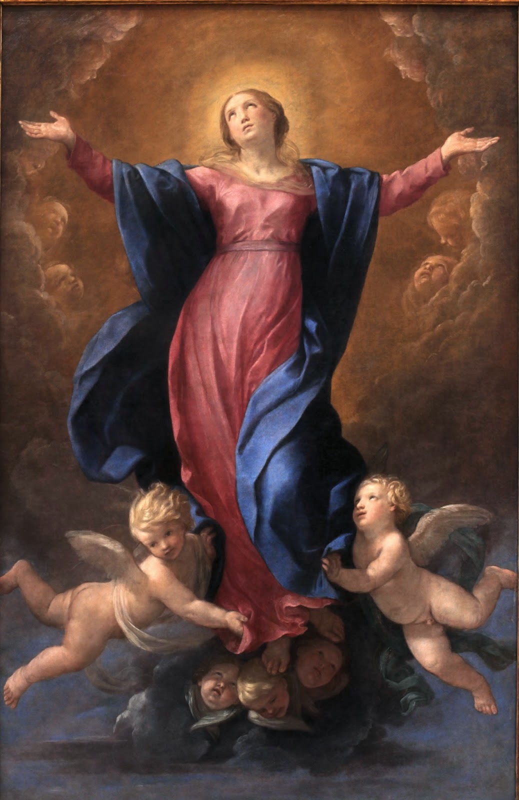 Guido Reni, Assunzione della Vergine Maria dans immagini sacre assumption-of-mary-5