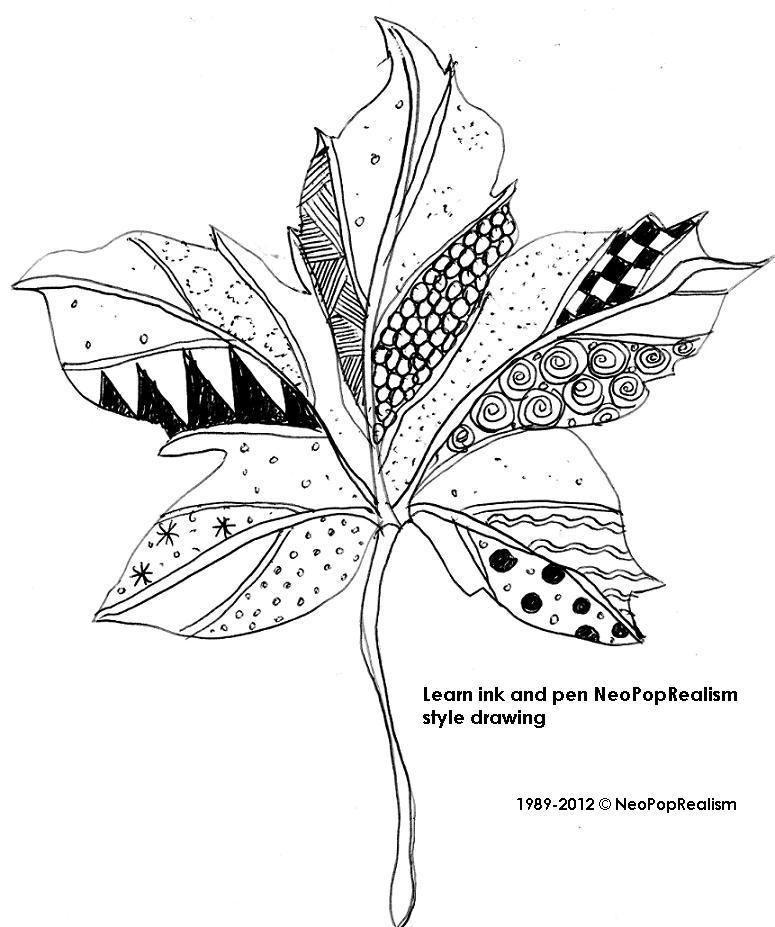 Curriculum. Core Syllabus 3rd GRADE ART: NeoPopRealism ink pen pattern