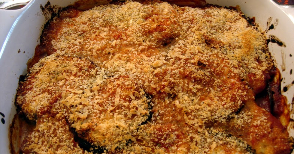 Ajustando as velas Berinjela à Parmigiana do Jamie Oliver