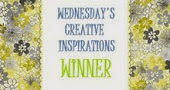 I won at Creative Inspirations
