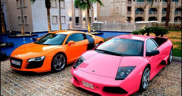 Pink Lamborghini Галлардо
