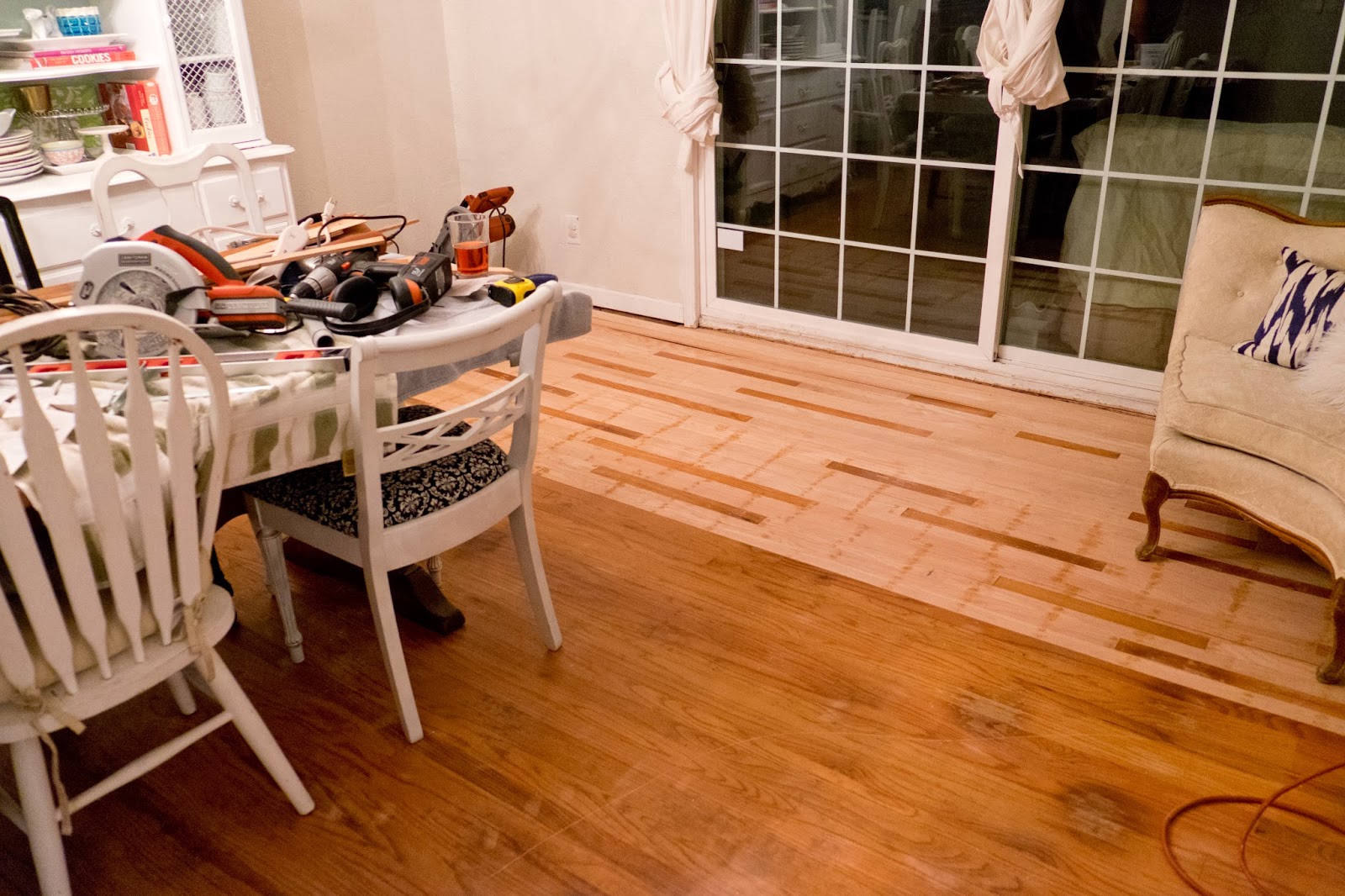 Domestic Fashionista Recovering Hardwood Floors