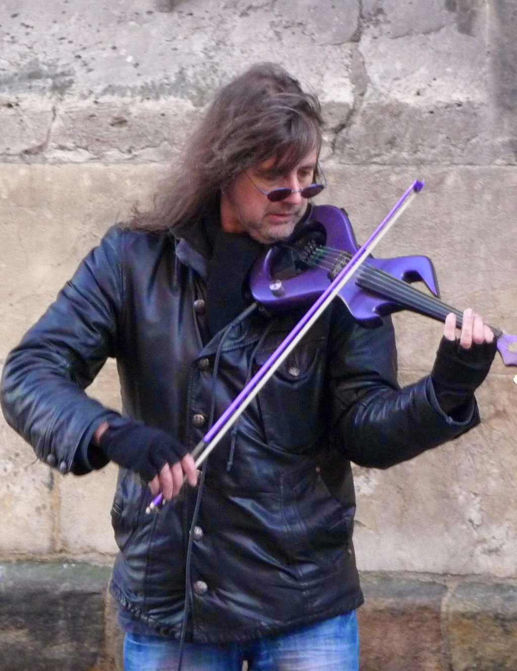 La voz de los vientos Ed AlleyneJohnson Purple Electric Violin