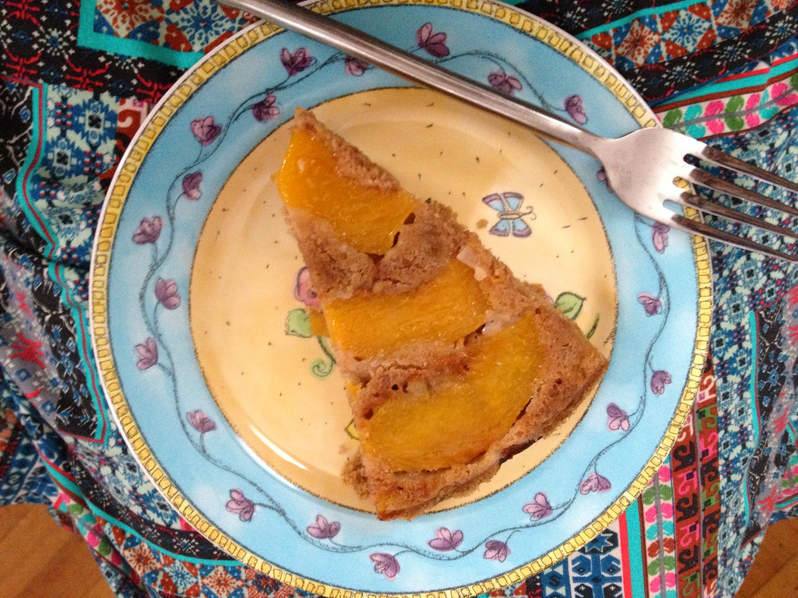 A (soy) Bean: Chloe's Vegan Italian Kitchen: Italian PEACH Cake