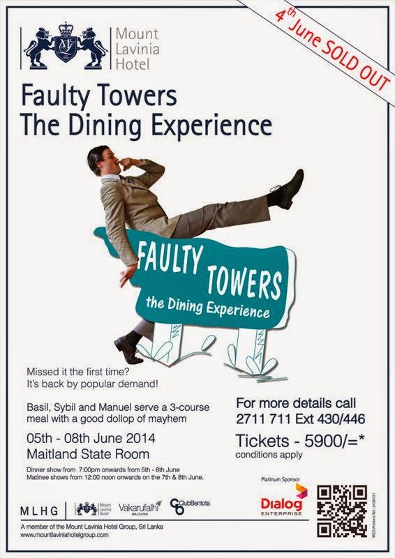 Mount Lavinia Hotel Faulty Towers The Dining Experience