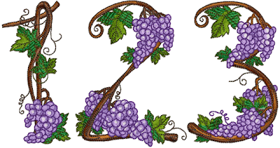 Ageless embroidery new grape vine redwork collection Ageless embroidery new grape vine redwork collection