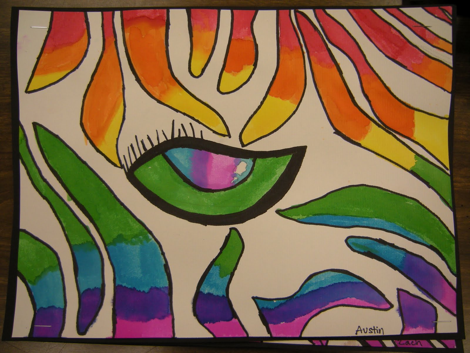 Artolazzi Color Wheel Zebra Eye