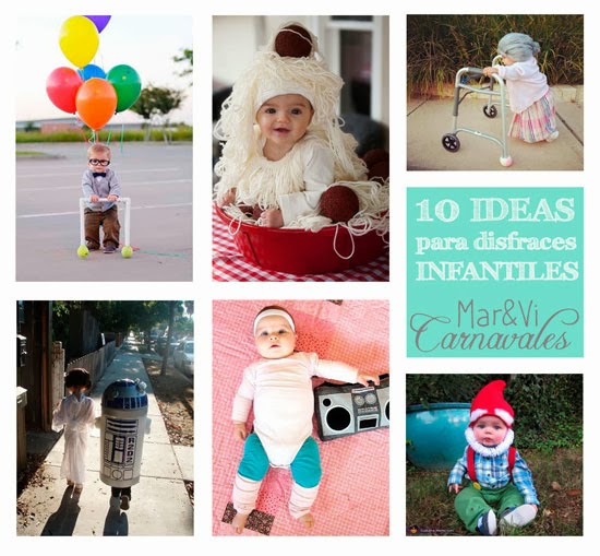 Ideas para disfrazar a tu bebé de manera original en Carnaval