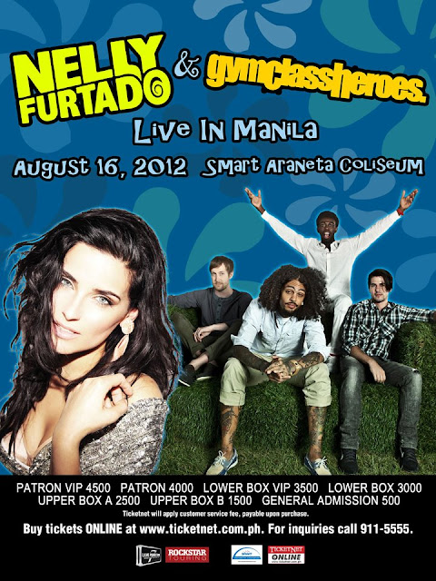 Nelly Furtado and Gym Class Heroes Live in Manila