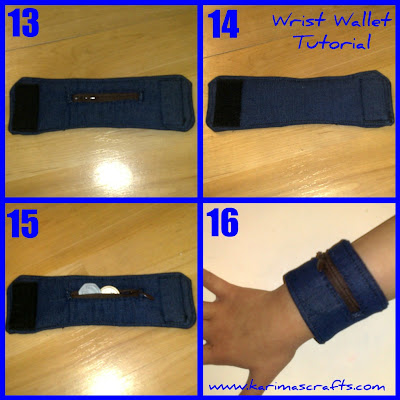 wrist wallet tutorial