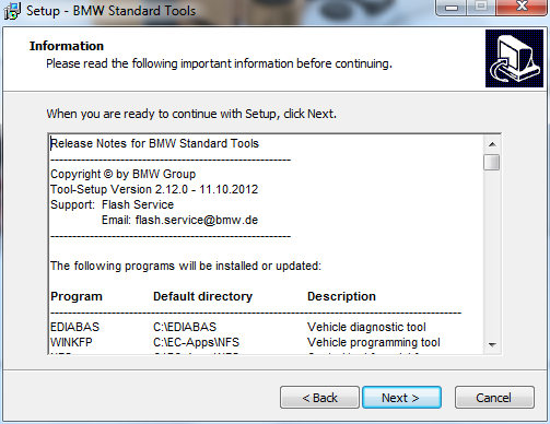 BMW Standard Tools 2.12 4