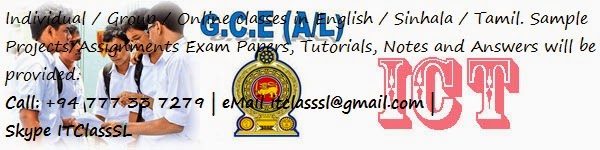 gce o l a l ict git past papers model paper notes syllabus for