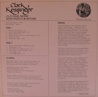 Clark Kessinger Old Time Country Music Clark Kessinger Old Time Country Music