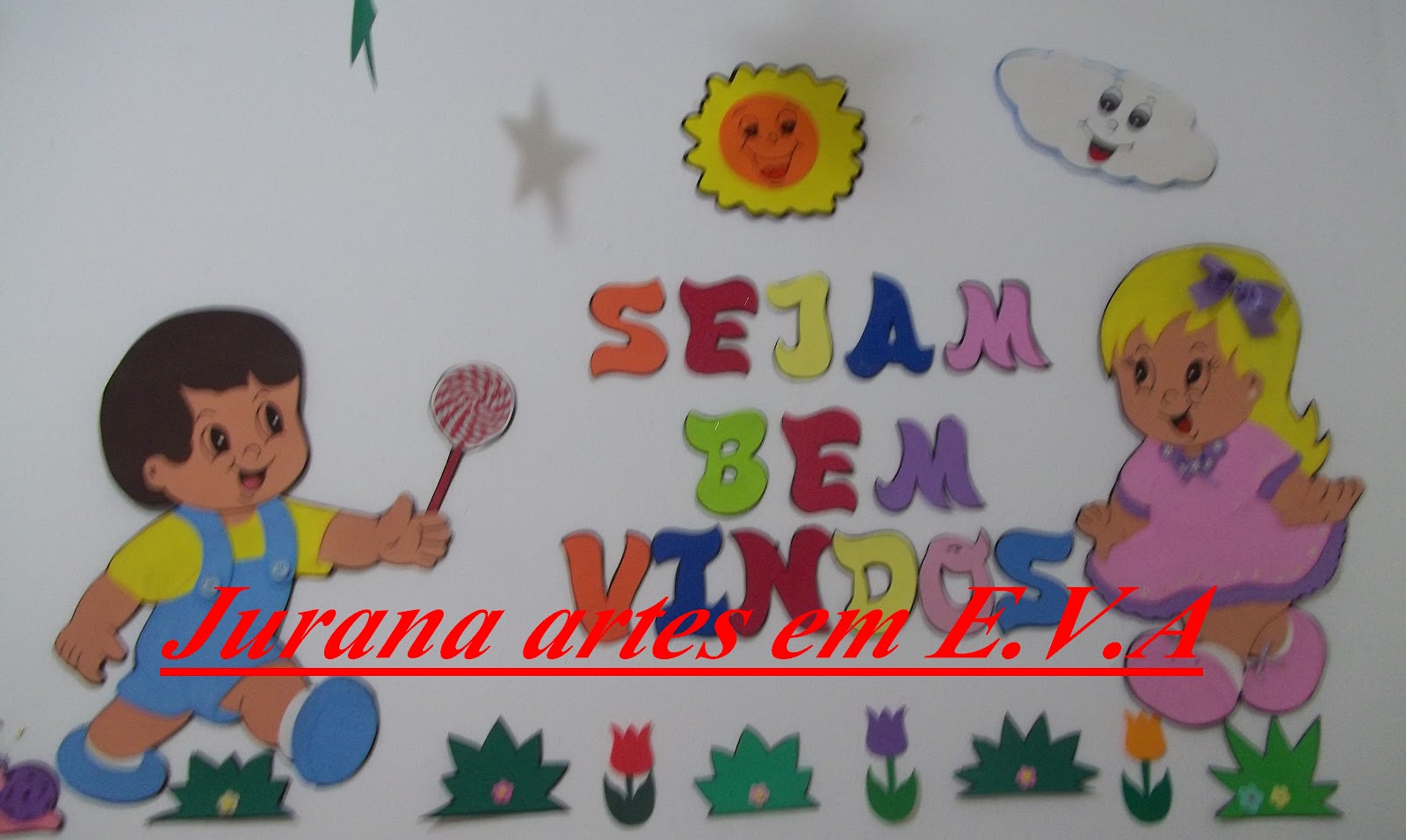 decoracao de sala aula educacao infantil:Jurana artes em E.V.A: Decoração sala de Aula decoracao de sala aula educacao infantil:Jurana artes em E.V.A: Decoração sala de Aula