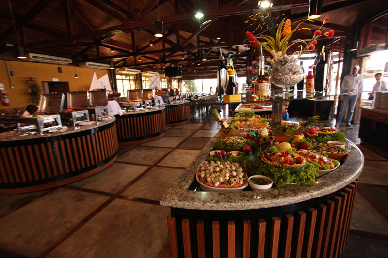 Foz do Iguaçu Turismo BR Almoço no Restaurante Porto Canoas