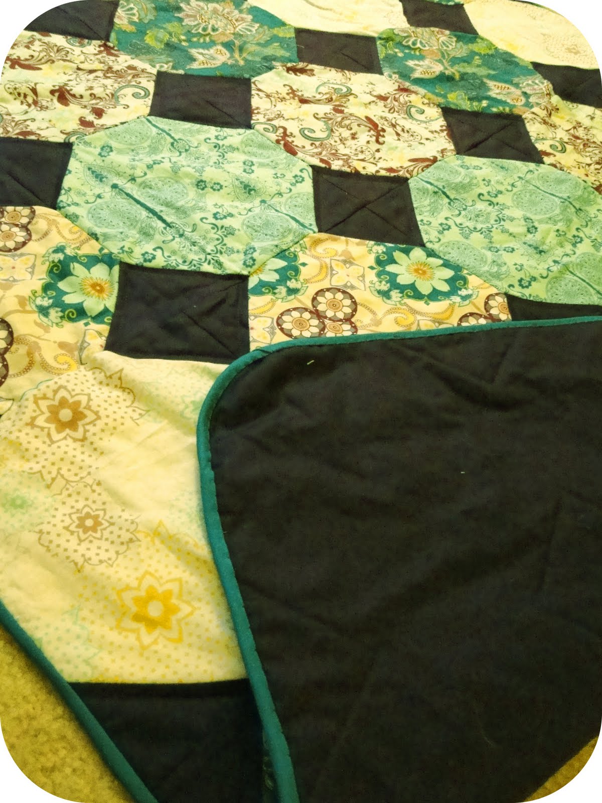 Fabric Paper Glue Mother's Day Quilt