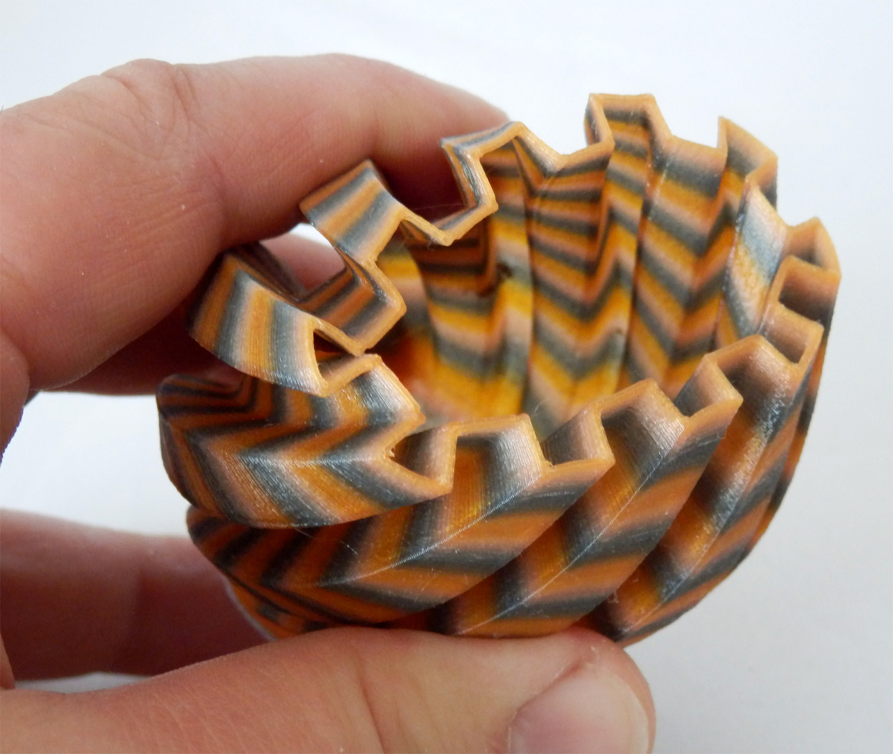 3D Printing with Nylon 618 filament in Tie-Dye colours ...