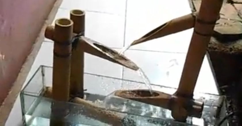 Miniatur Air Mancur Bambu Laris Manis Via Internet Okezone News