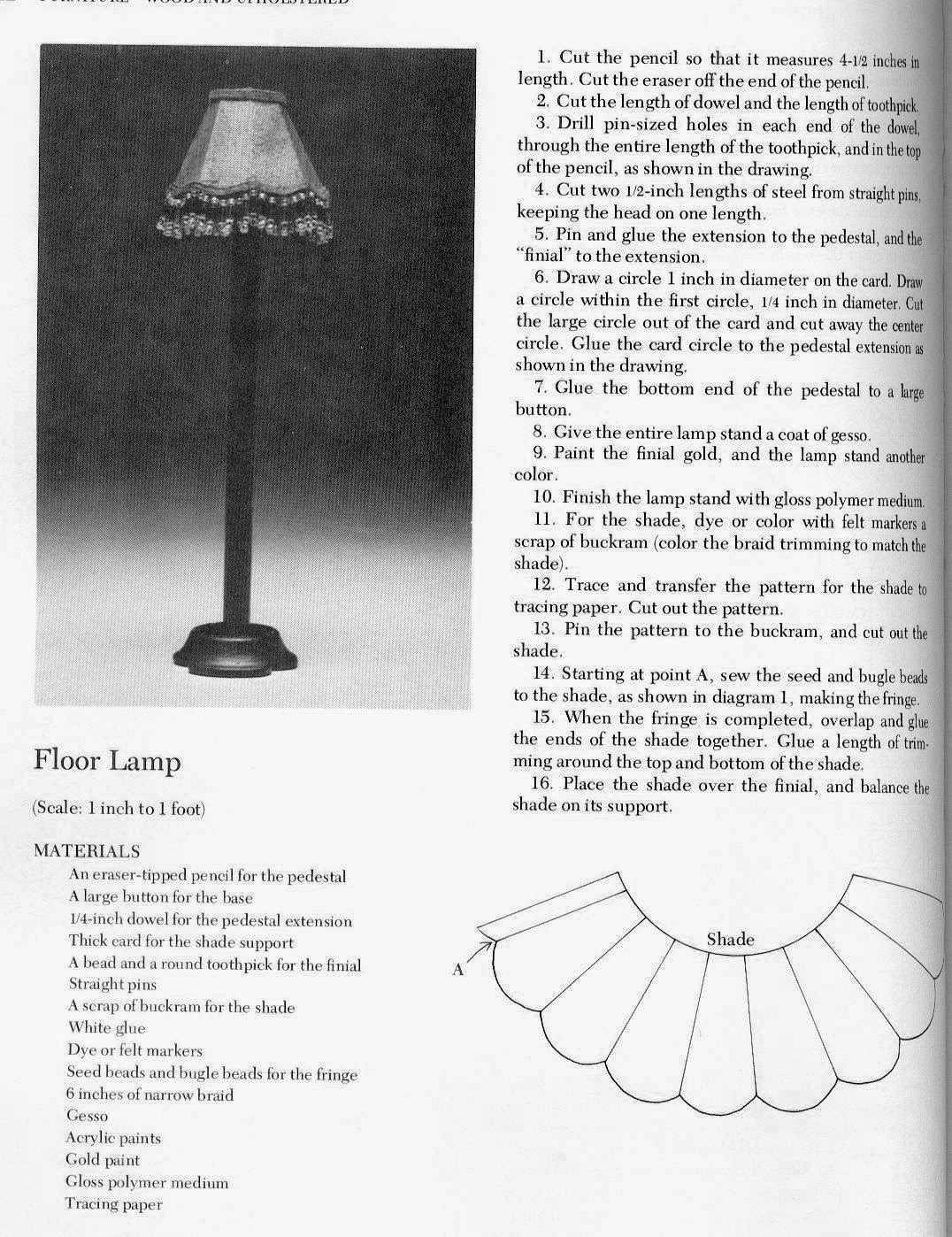 SNICKERDOODLE STREET How To Make Floor Lamp