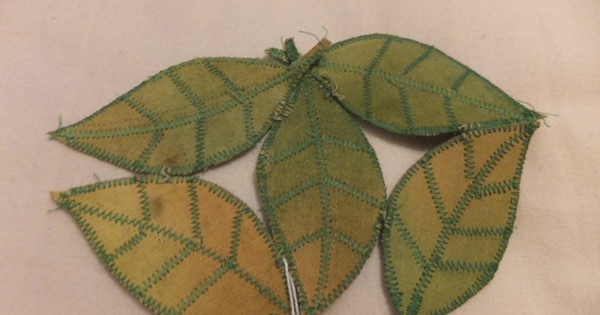MAISIE DANIELS Fabric Leaves
