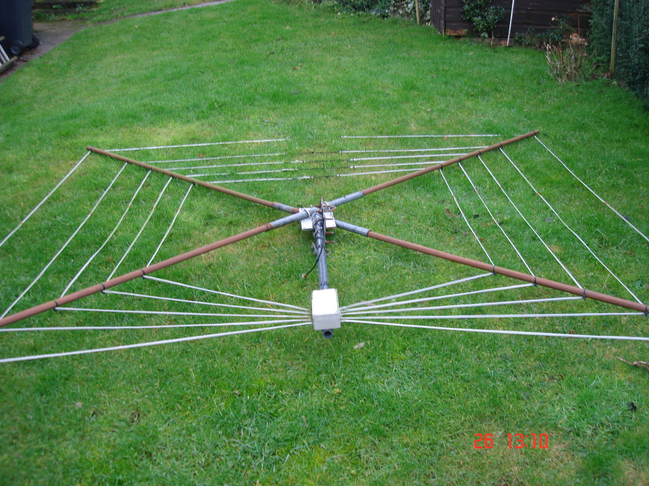 Cobweb 5 band antennas