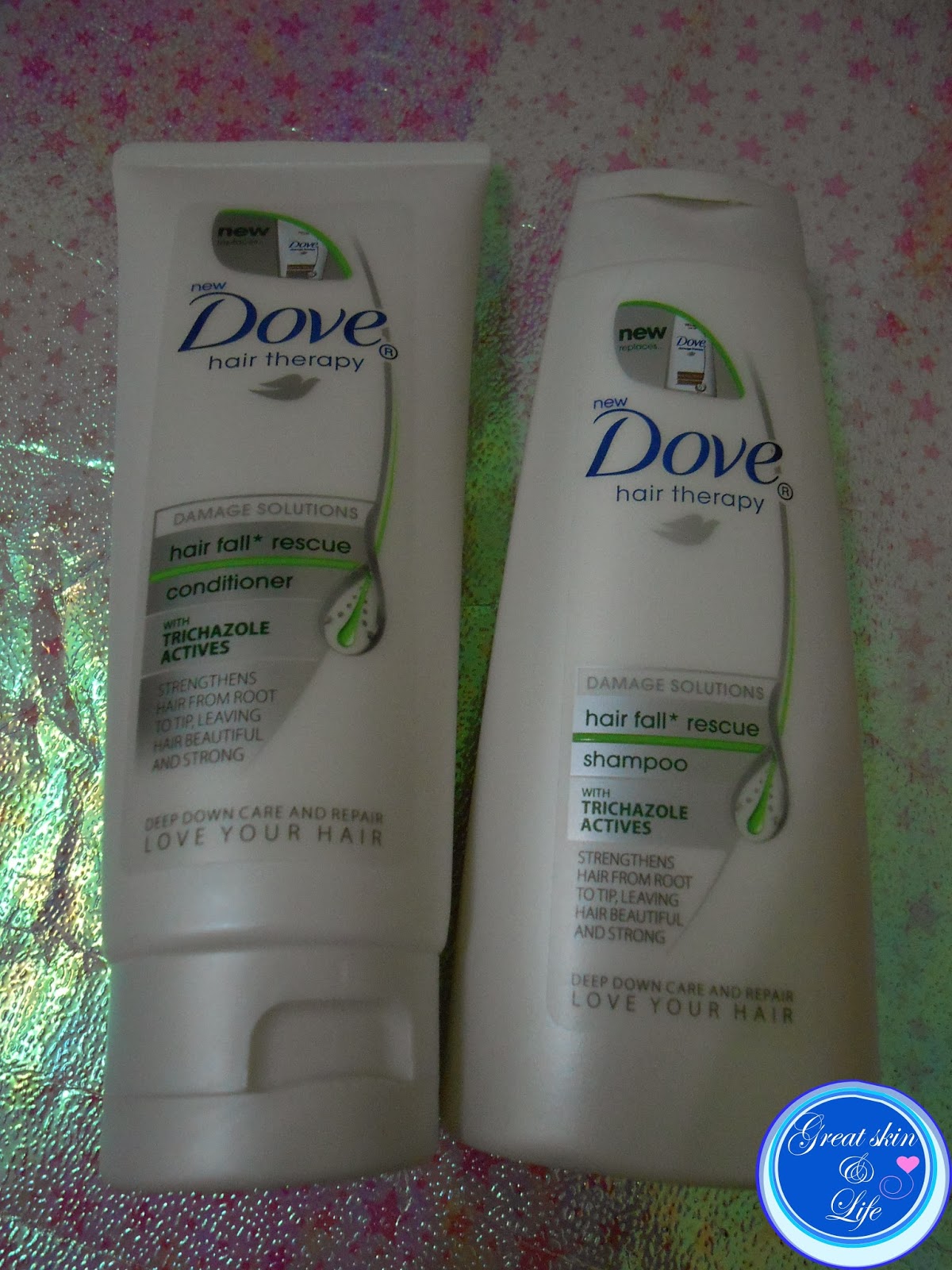 GREAT SKIN&LIFE REVIEW ON DOVE HAIR THERAPY HAIR FALL