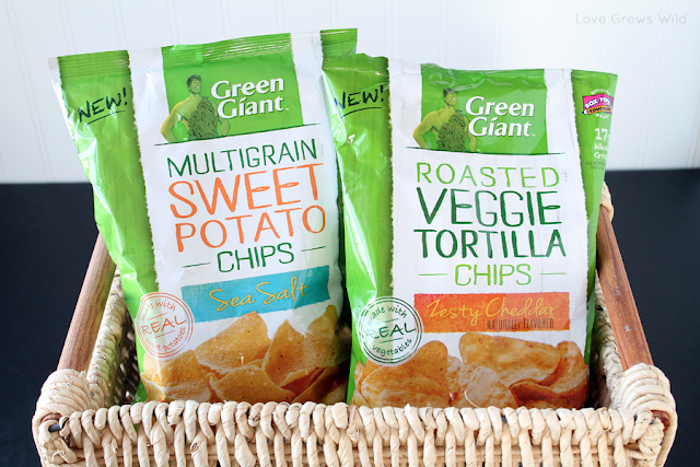 New Green Giant Veggie Snack Chips #AGiantSurprise by Love Grows Wild