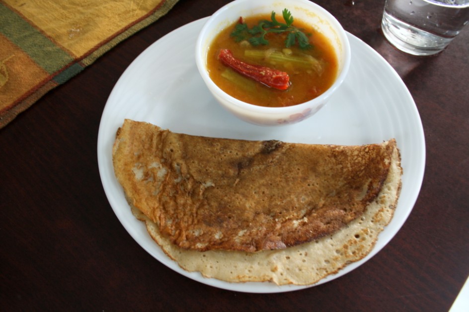 Wheat Flour Urad dal Dosa Vegan Whole Wheat and Lentil Crepe 101