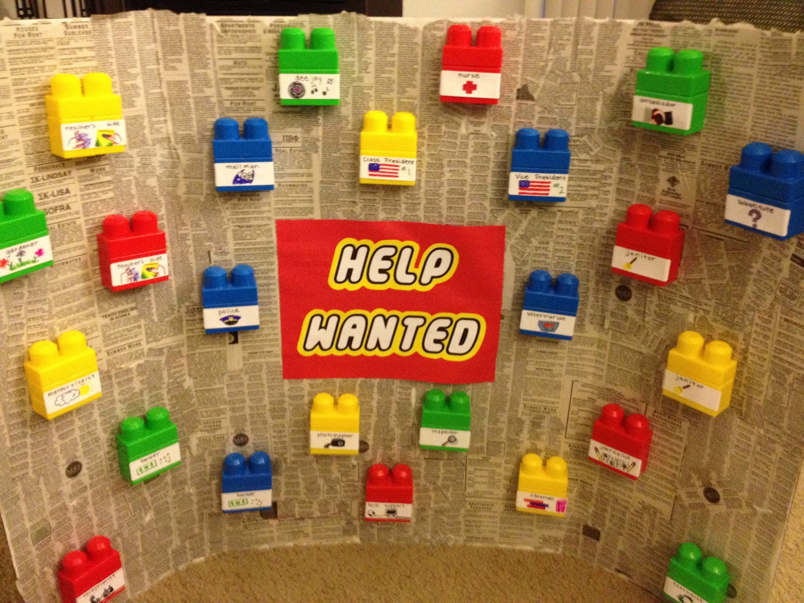 lego themed classroom decor Lego classroom theme, Lego jobs, Job chart