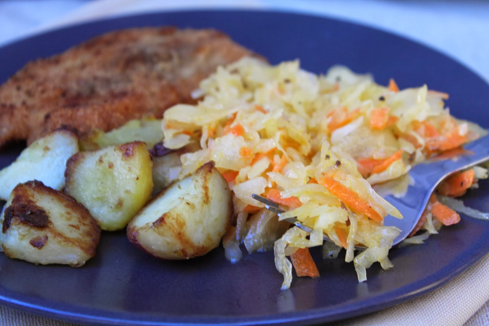 Pots and Frills Polish Sauerkraut Saladfor Health Reasons