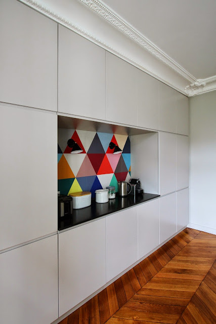 Colorful Apartment Design In Paris