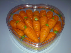 Tart Unik Bentuk Carrot