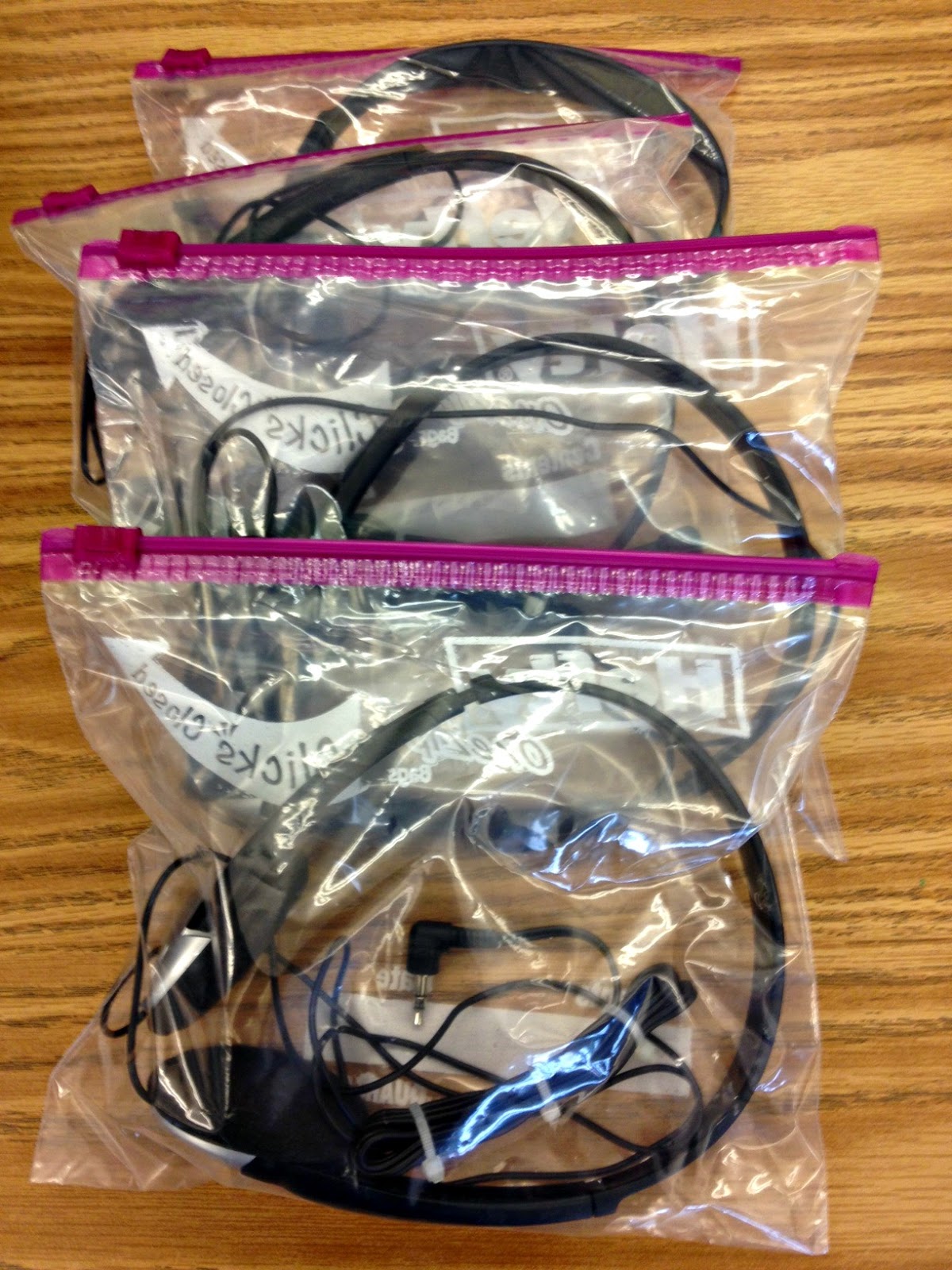 Listen to Reading Tip Headphone Cord Management 3rd Grade Thoughts