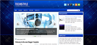 TechStyle Blogger Template