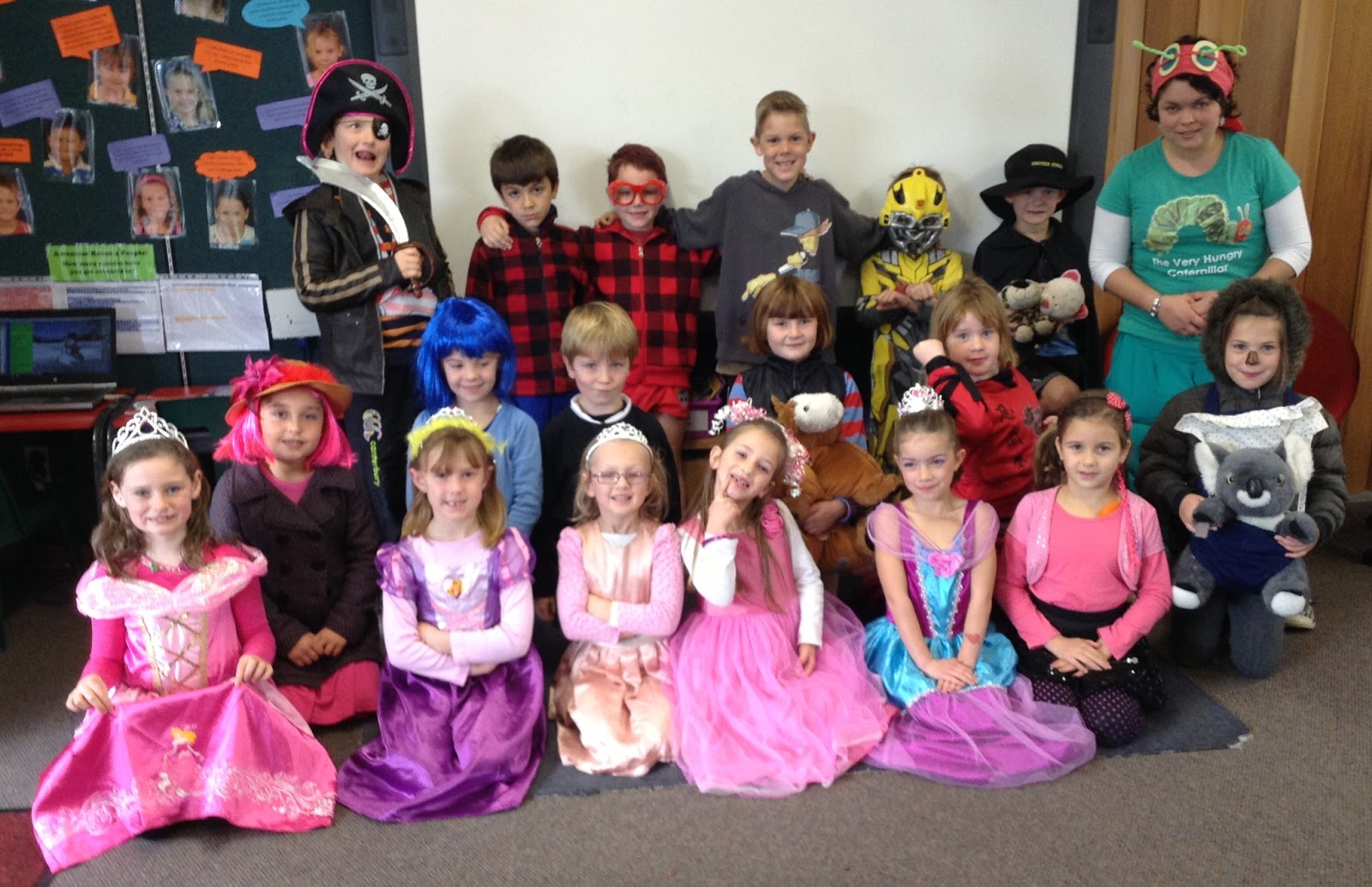 Awesome Room 4! Book Character Dress Up Day!
