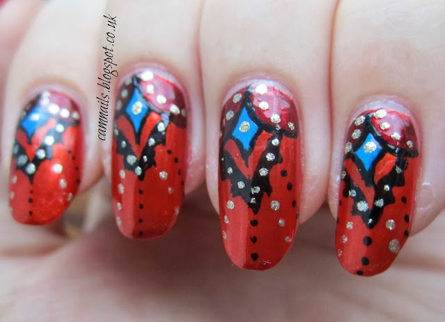 indian-intricate-nail-art-freehand-manicure