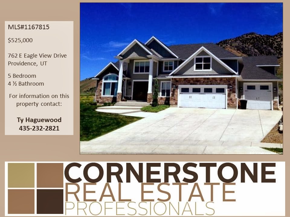 Cornerstone Real Estate Professionals New Listings in Cache Valley