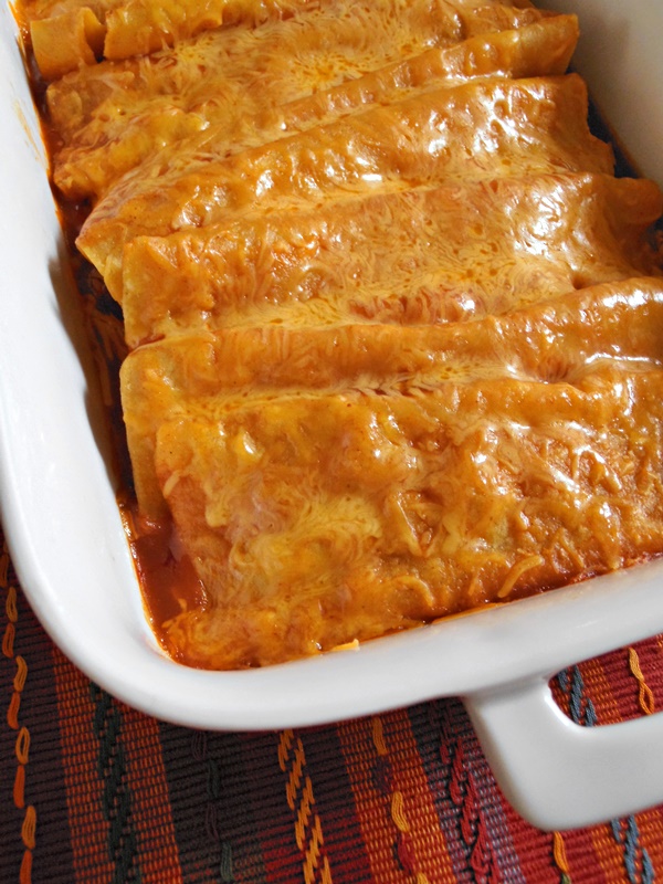 Jam Hands Beef and Cheese Enchiladas (or just cheese)