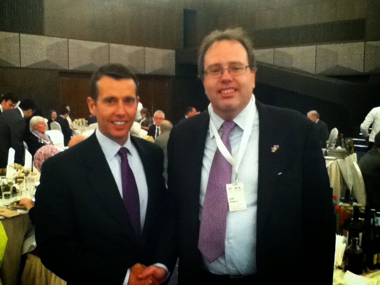 Ralph Winnie Jr. with David Plouffe