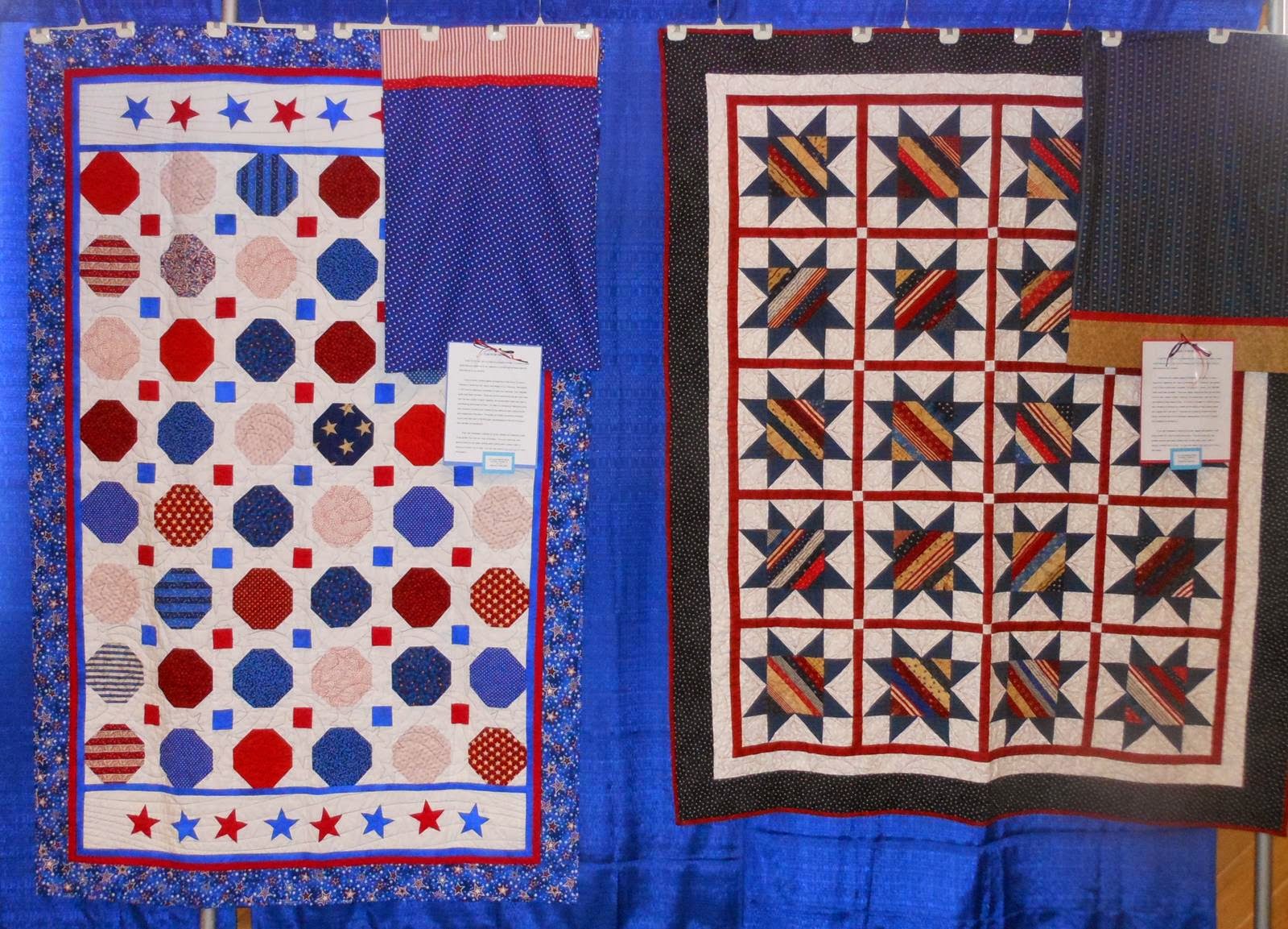 Delphine's Quilt Shop Quilts of Valor at Gaylord Quilt Guild Show
