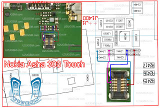 Asha300 touch problem Solution