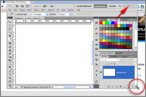 Photoshop Window