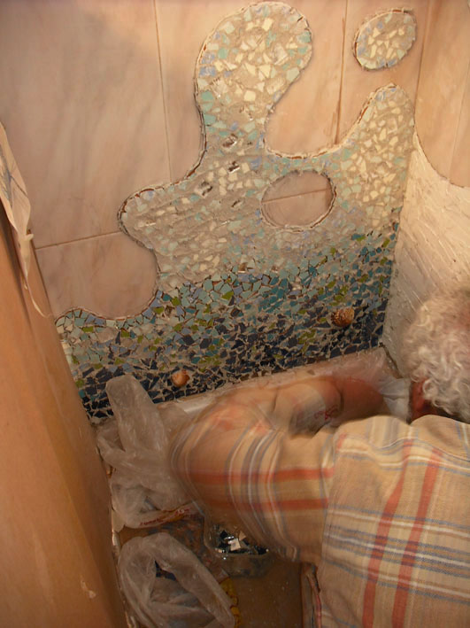 Joan Serinyà : Baño en Trencadis