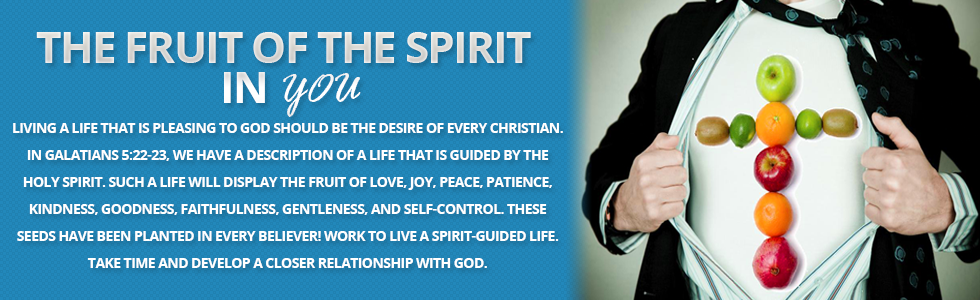 The Fruit of the Spirit in You
