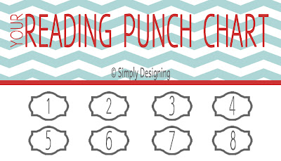 Your Reading Punch Card 2012 "Punch" Your Way through a READING Chart {PRINTABLE} 9