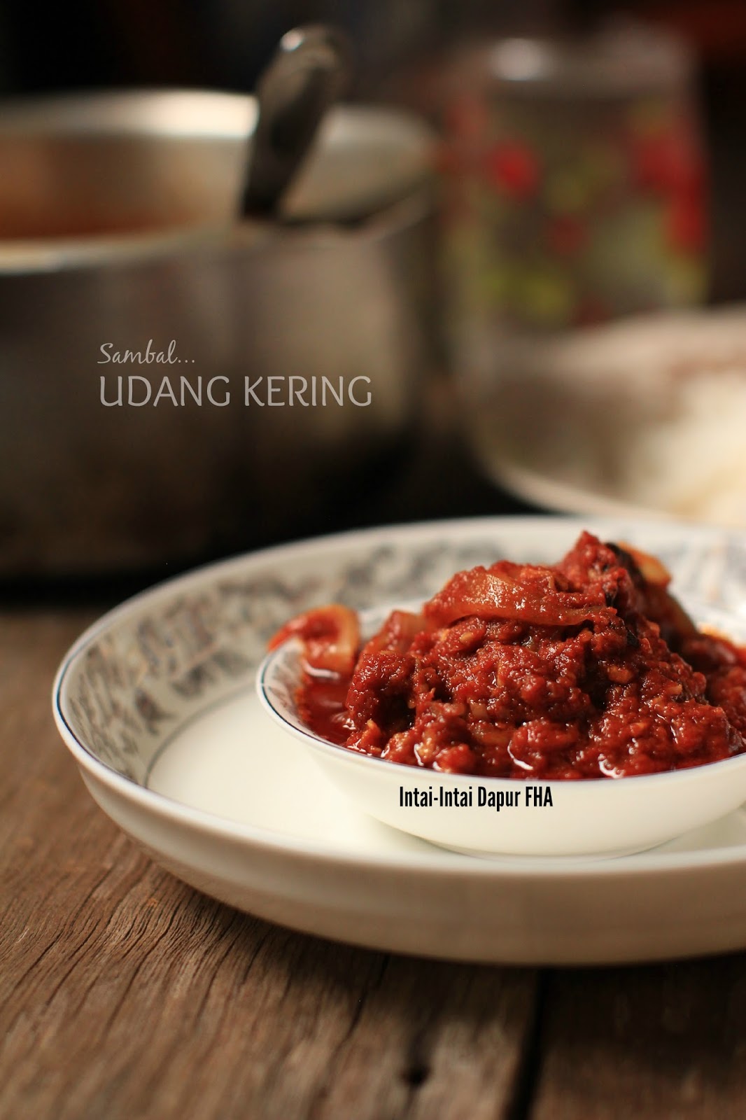 Fha Selemak Santan Sambal Tumis Udang Kering