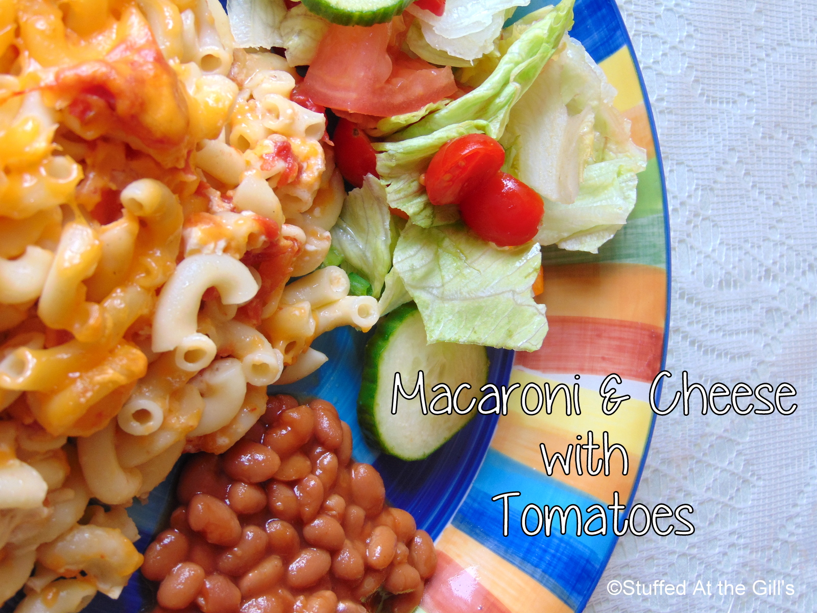 Macaroni & Cheese with Tomatoes