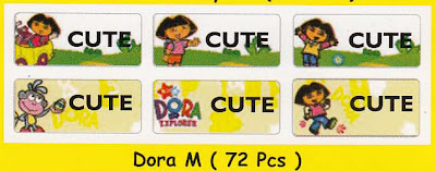 Label Nama Dora M