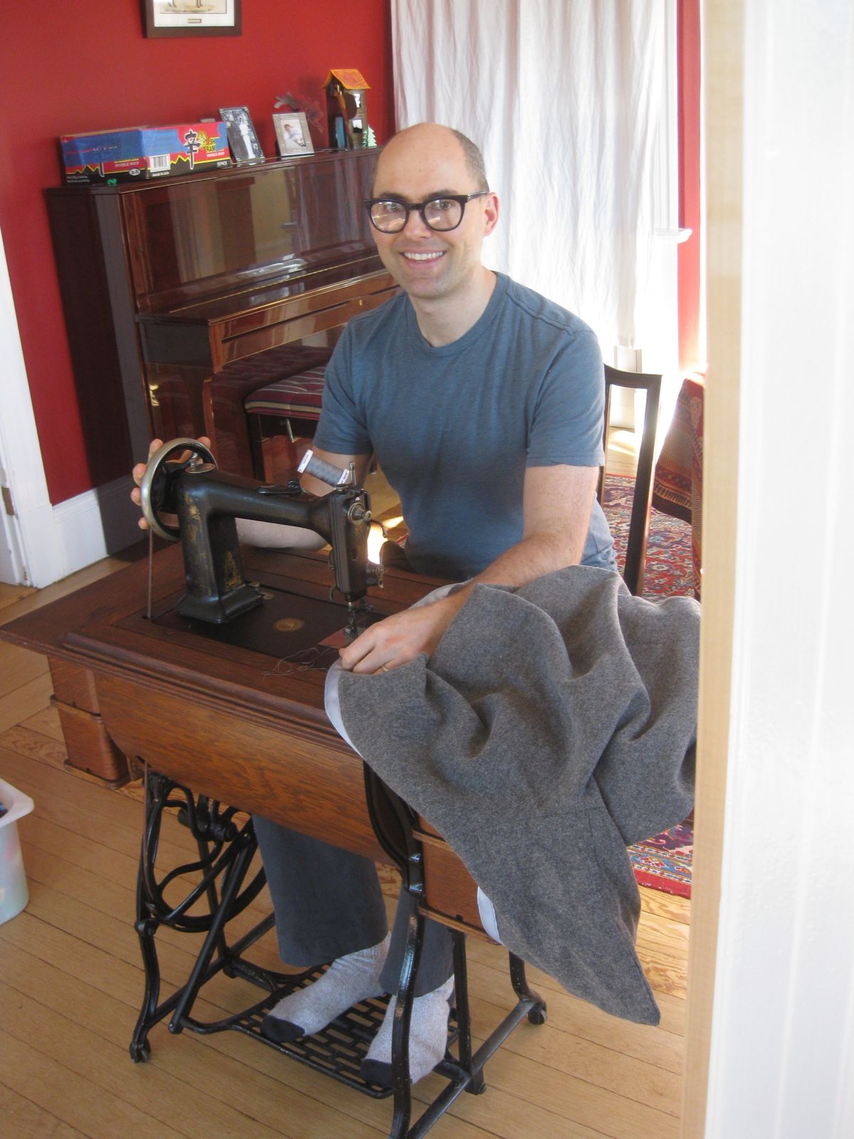 Tooling Up Sewing with a treadle sewing machine