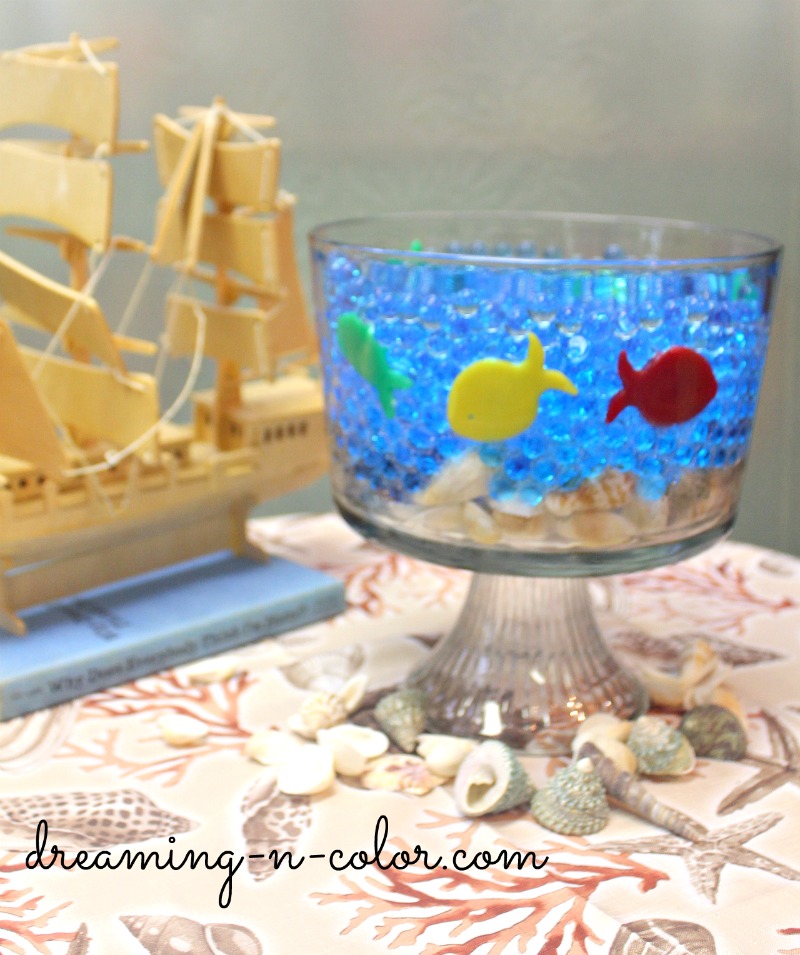 dreamingincolor Fish bowl Centerpiece and cooler